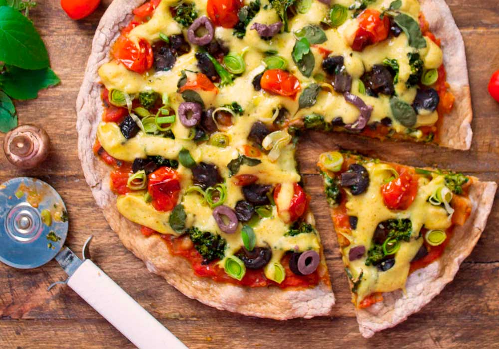 Melhores receitas de pizza fit