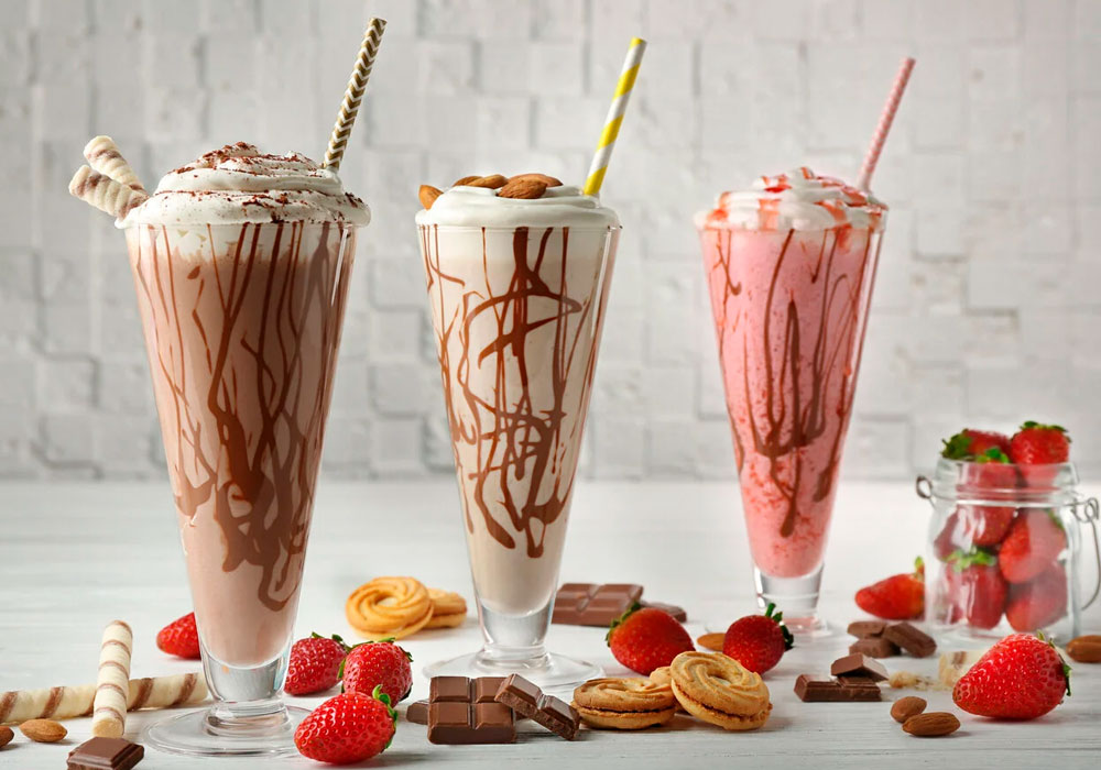 Melhores Milk Shakes de chocolate