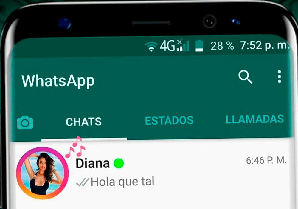 Como postar música no status do WhatsApp  com foto