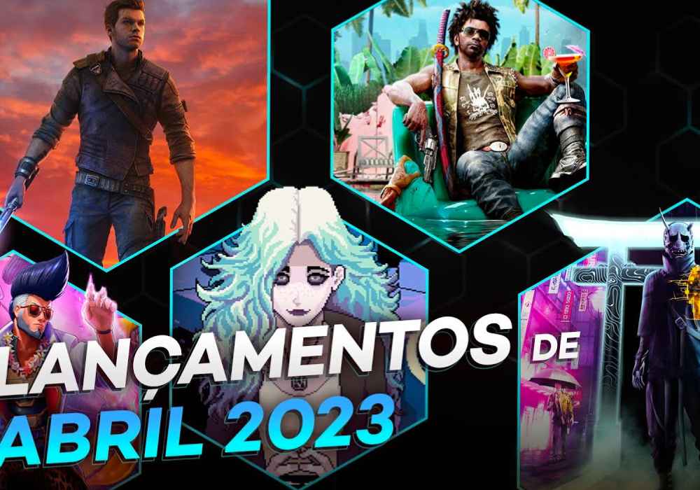 Destaques de jogos em abril de 2023