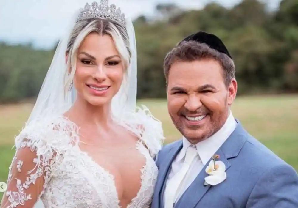 Casamento de Eduardo Costa termina em polêmica