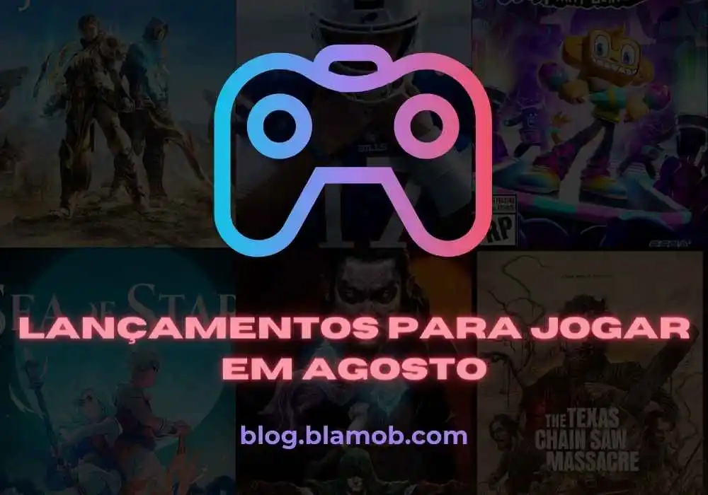 Lançamentos para jogar em Agosto